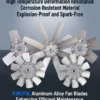 Explosion-proof Axial Fan, KEYLEADER, Aluminum, 8-Leaf - view 6