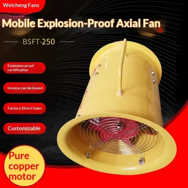 Explosion-proof Axial Marine Fan, BSFT-300, Portable - view 4