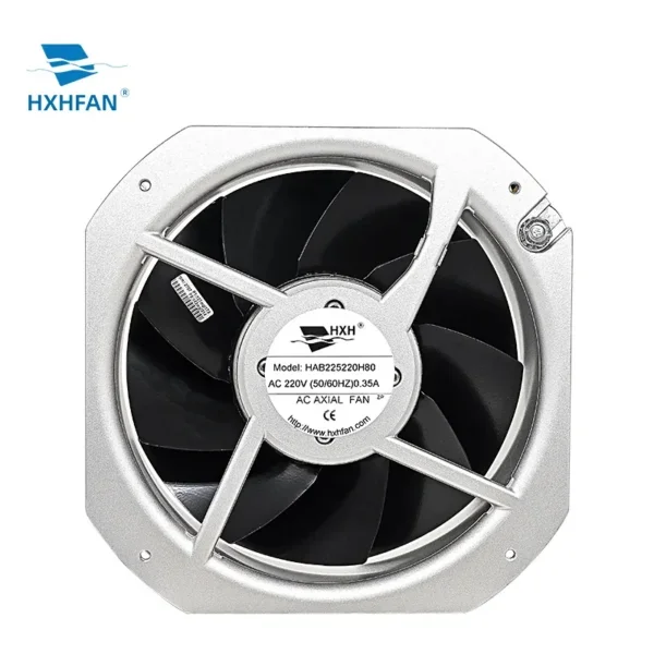 Explosion-proof Cooling Fan, 225x225x80mm, 110/220V, Axial - view 2