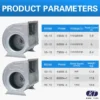 Explosion Proof Fans, 9-9, 110V, 230V, 450W - view 2