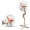 Explosion-proof Oscillating Industrial Fan, Aluminum, 370W - view 6