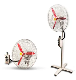 Explosion-proof Oscillating Industrial Fan, Aluminum, 370W - view 6