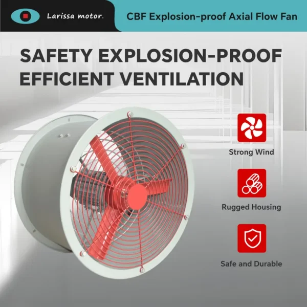 Explosion-proof Ventilation Cbf Fan, ATEX, Wall - view 2