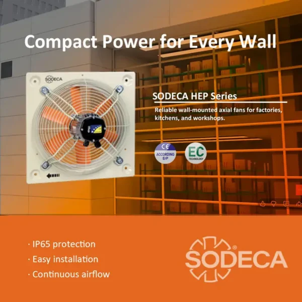 Explosive Atmospheres Atex Fan, HDF, Axial, 2G - view 5
