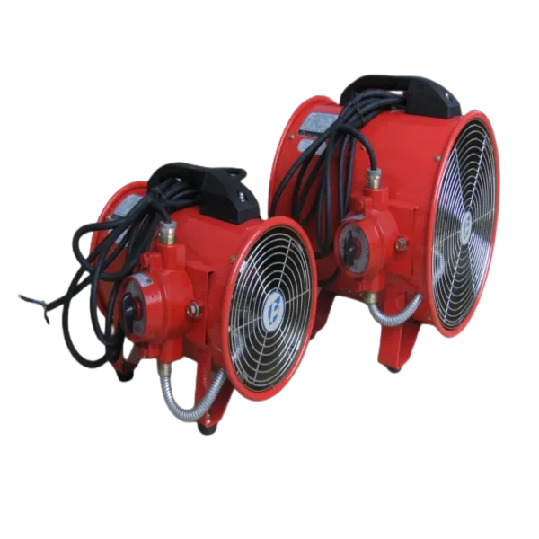 Explosive Proof Ventilation Blower, ATEX, 36V, Aluminum - view 4