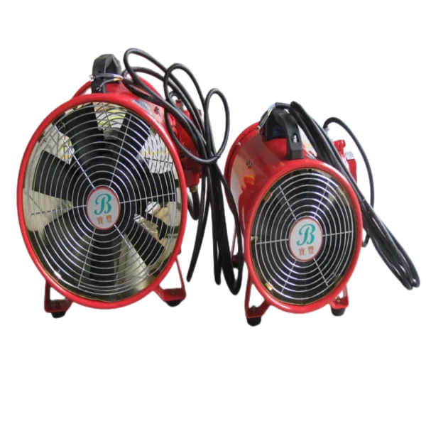 Explosive Proof Ventilation Blower, ATEX, 36V, Aluminum - view 5