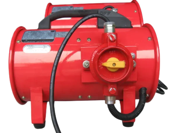 Explosive Proof Ventilation Blower, ATEX, 36V, Aluminum - view 6