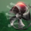 External Rotor Axial Fan, 350MM, 950rpm.Low - view 3