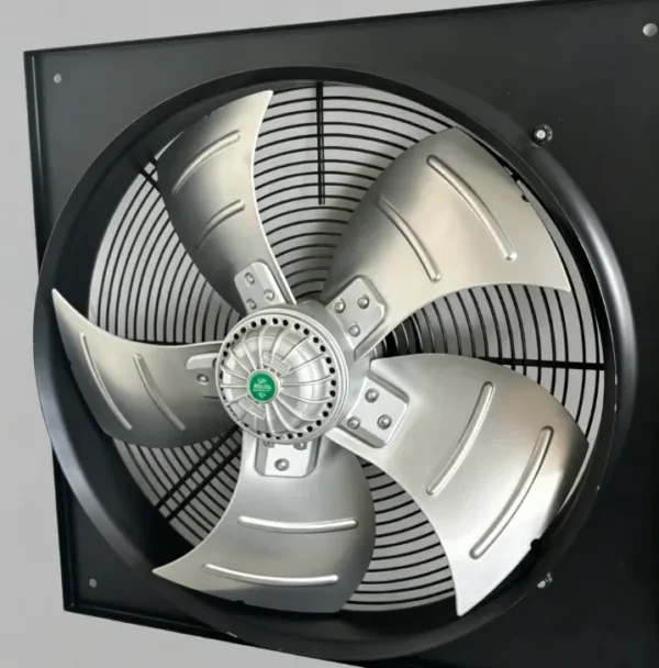 External Rotor Axial Fan, 450mm, Wall, Aluminum, 1350RPM