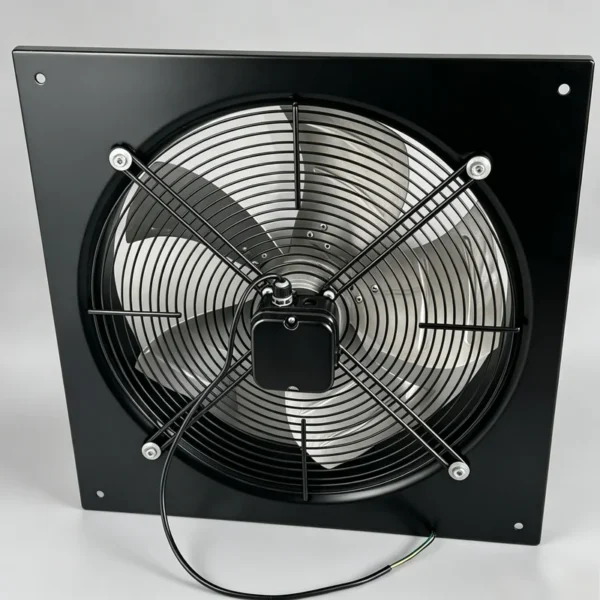 External Rotor Axial Fan, 450mm, Wall, Aluminum, 1350RPM - view 4