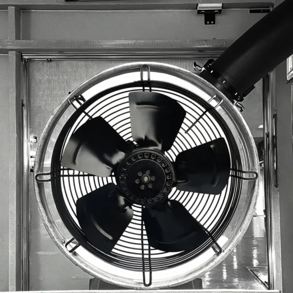 External Rotor Axial Fan, 630mm, Wall - view 2