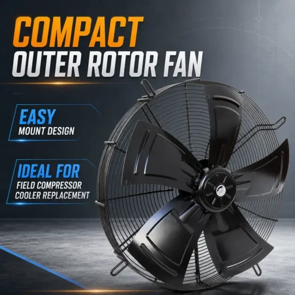 External Rotor Axial Fan, YWF, 630mm, 380V, 750W