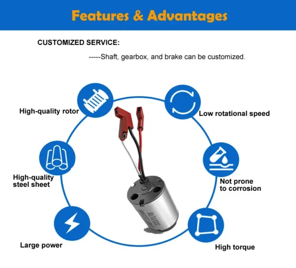 External Rotor Bldc Motor, 21V, 180W, Brushless - view 6