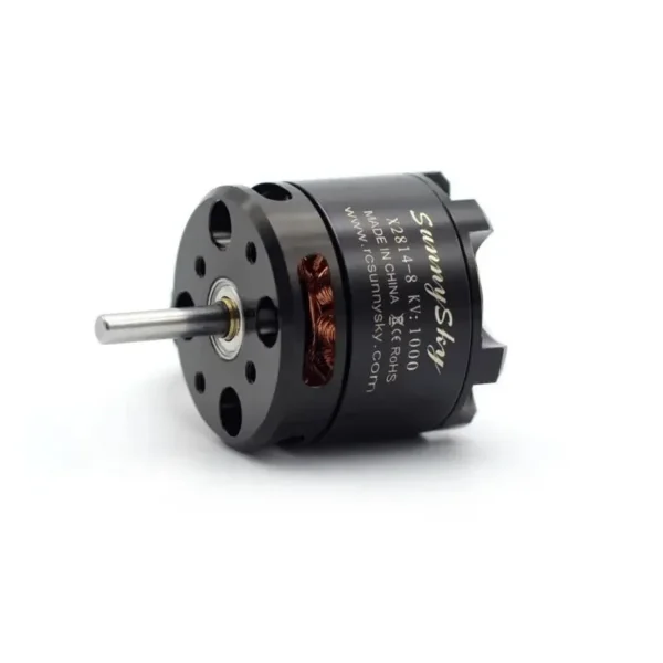 External Rotor Brushless Motor, X2814, Metal - view 3