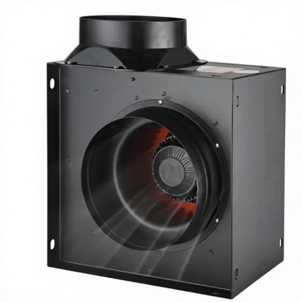 External Rotor Duct Fan, 220 V, Corded Electric