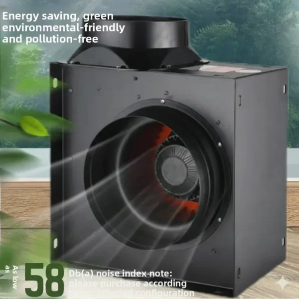 External Rotor Duct Fan, 220 V, Corded Electric - view 6