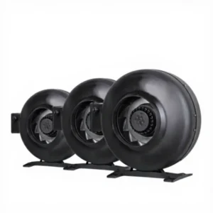 External Rotor Duct Fan, 250mm, Axial, Plastic