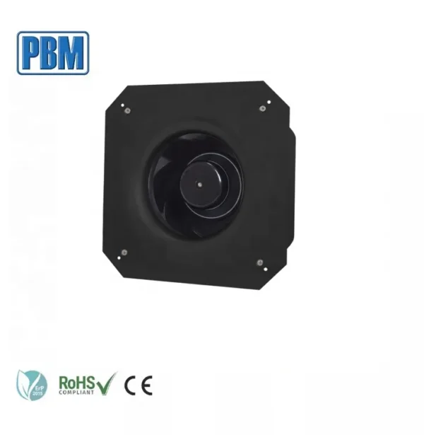 External Rotor Motor, 190mm, IP55, Centrifugal, Plastic