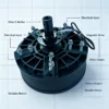 External Rotor Motor, 220V1.5Kw, 208-230, 240 - view 2