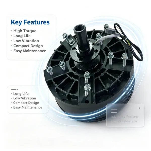 External Rotor Motor, 220V1.5Kw, 208-230, 240 - view 3