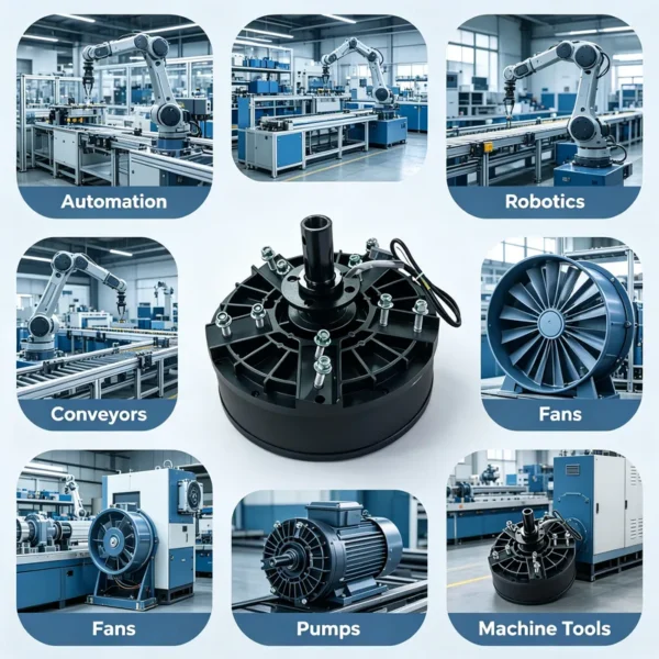 External Rotor Motor, 220V1.5Kw, 208-230, 240 - view 6