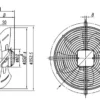 External Rotor Motor, Axial, 220V, Steel plate - view 5