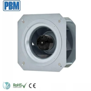 External Rotor Motor, EC-DC, 48VDC, 225mm, Centrifugal