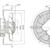 External Rotor Motor, YWF, 200mm, 2600RPM, 380V - view 4