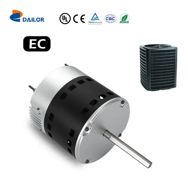 External Rotor Motors, 110V, 230V, 1/4HP, ECM