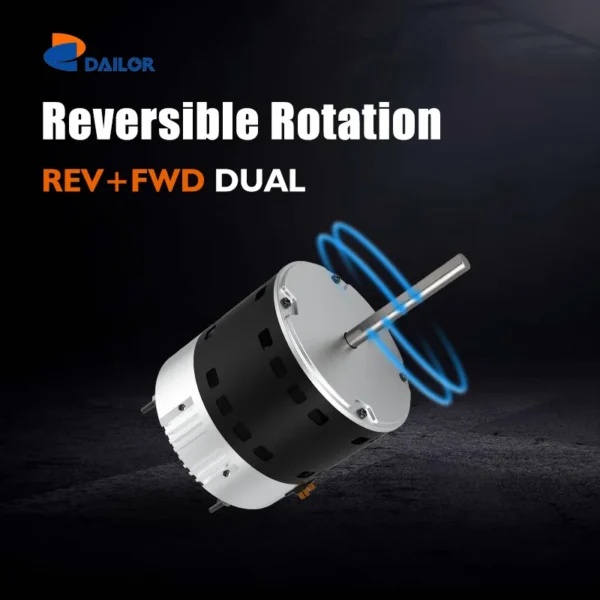 External Rotor Motors, 110V, 230V, 1/4HP, ECM - view 3