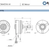 External Rotor Motors, 30W, Aluminum - view 6