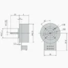External Rotor Motors, 42mm, Brushless, 12V, 24V - view 3