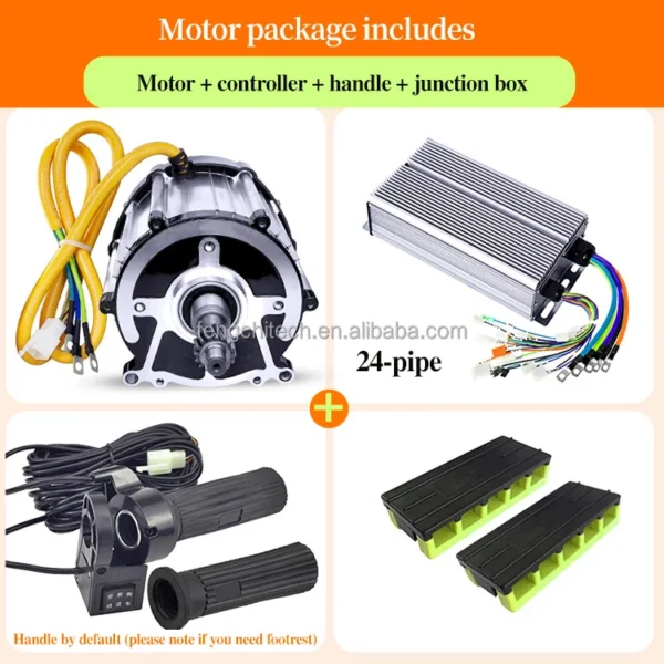 External Rotor Motors, 48V, 60V, 72V, 850W - view 2