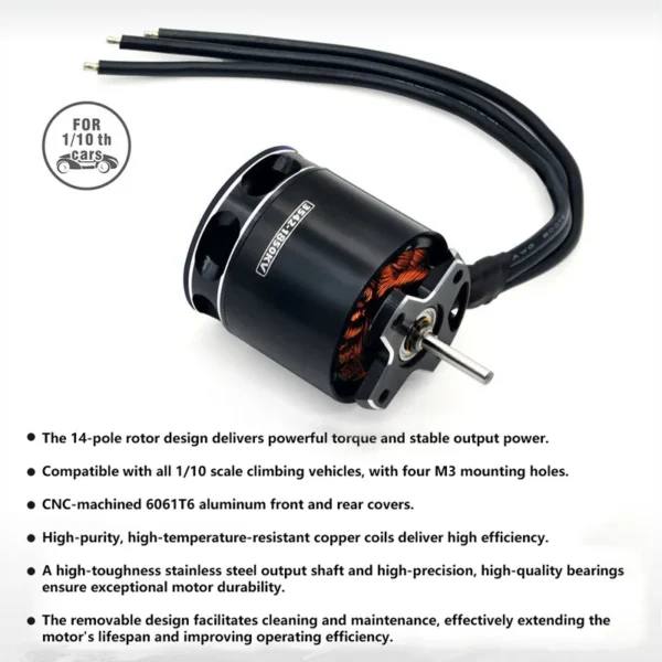 External Rotor Motors, Brushless, FPV - view 3