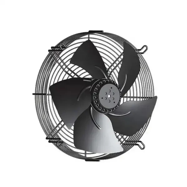External Rotor Sickle Impeller, WST4E-350.FG.V, 350mm, Axial - view 2
