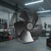 External Rotor Sickle Impeller, WST4E-350.FG.V, 350mm, Axial - view 3