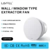 Extractor, 150mm, Wall - view 3