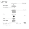 Extractor, 150mm, Wall - view 4