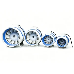 Extractor, Inline, Centrifugal, 220 V, Duct Fan, Plastic, 4