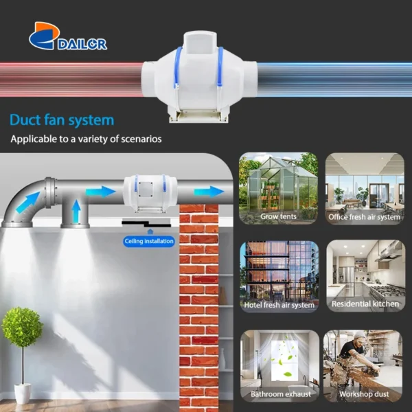 Extractor, Inline, Centrifugal - view 5