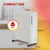 Extralink Oil Heater, 2500W, FINS, NY-25W1, 1000 - view 2