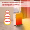 Extralink Oil Heater, 2500W, FINS, NY-25W1, 1000 - view 6