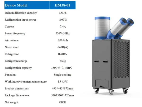 Factory Digital Motor, Portable, R410A - view 2