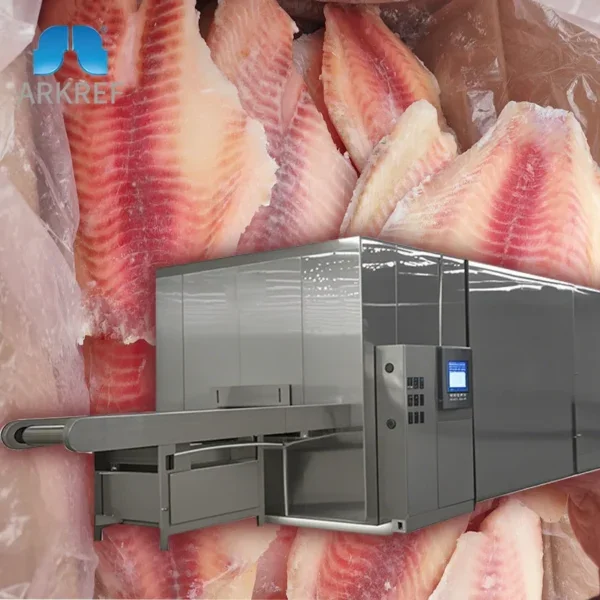 Factory Iqf Tunnel Freezer, 220V, 2.25kw(3.02hp)