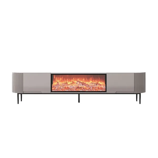 Factory Modern Fireplace, Wood - view 2