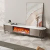 Factory Modern Fireplace, Wood - view 4