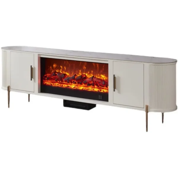 Factory Modern Fireplace, Wood - view 5