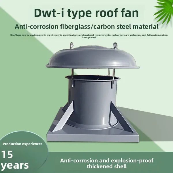 Factory Roof Fan, DWT, Axial, Explosion-proof - view 3