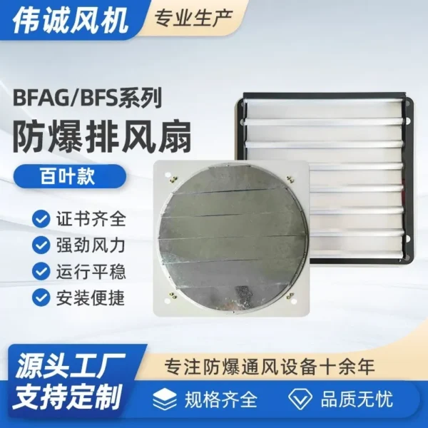 Factory Ventilation Exhaust Fan, BFAG/BFS-600, 220V/380V - view 3
