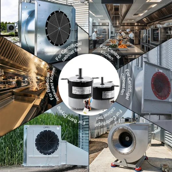 Fan, 1/6HP, 1/5HP, 1/4HP, ECM - view 3